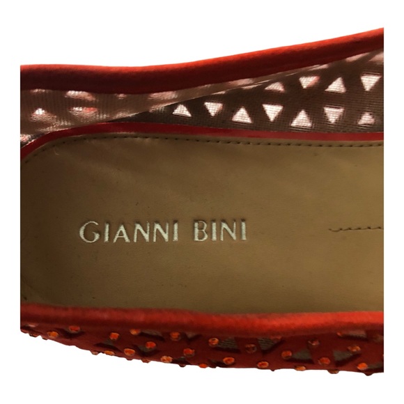 Orange red flats - Picture 3 of 5
